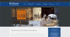 Desktop Screenshot of bwoodinsurance.com