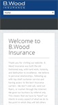 Mobile Screenshot of bwoodinsurance.com